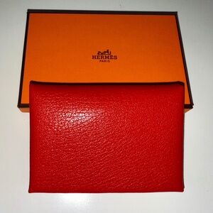 Hermes Calvi Duo Red